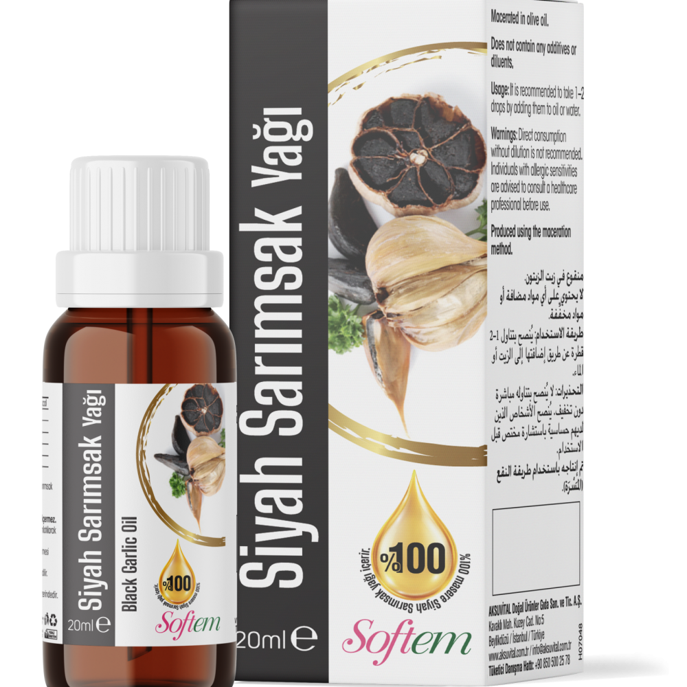 SİYAH SARIMSAK YAĞI 20ML