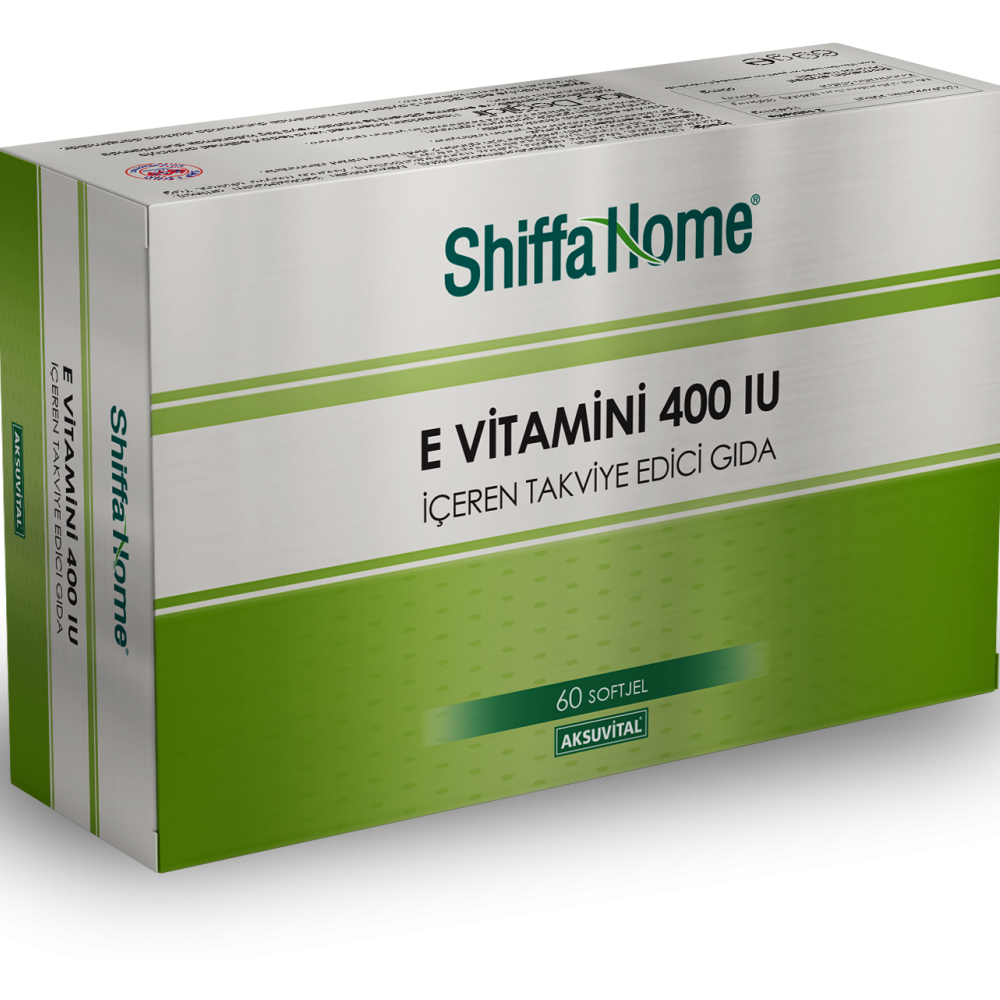 E VİTAMİNİ 400 IU 700 MG X 60 SGEL