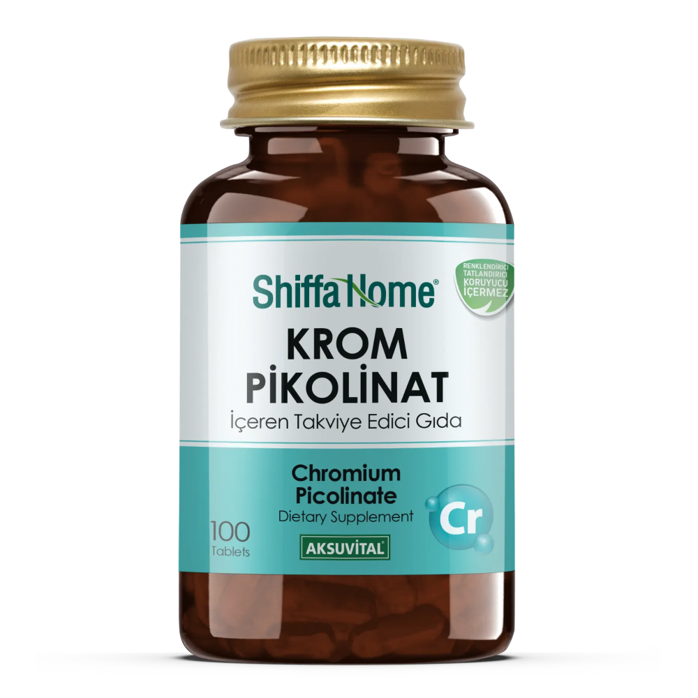 KROM PİKOLİNAT 100 TABLET