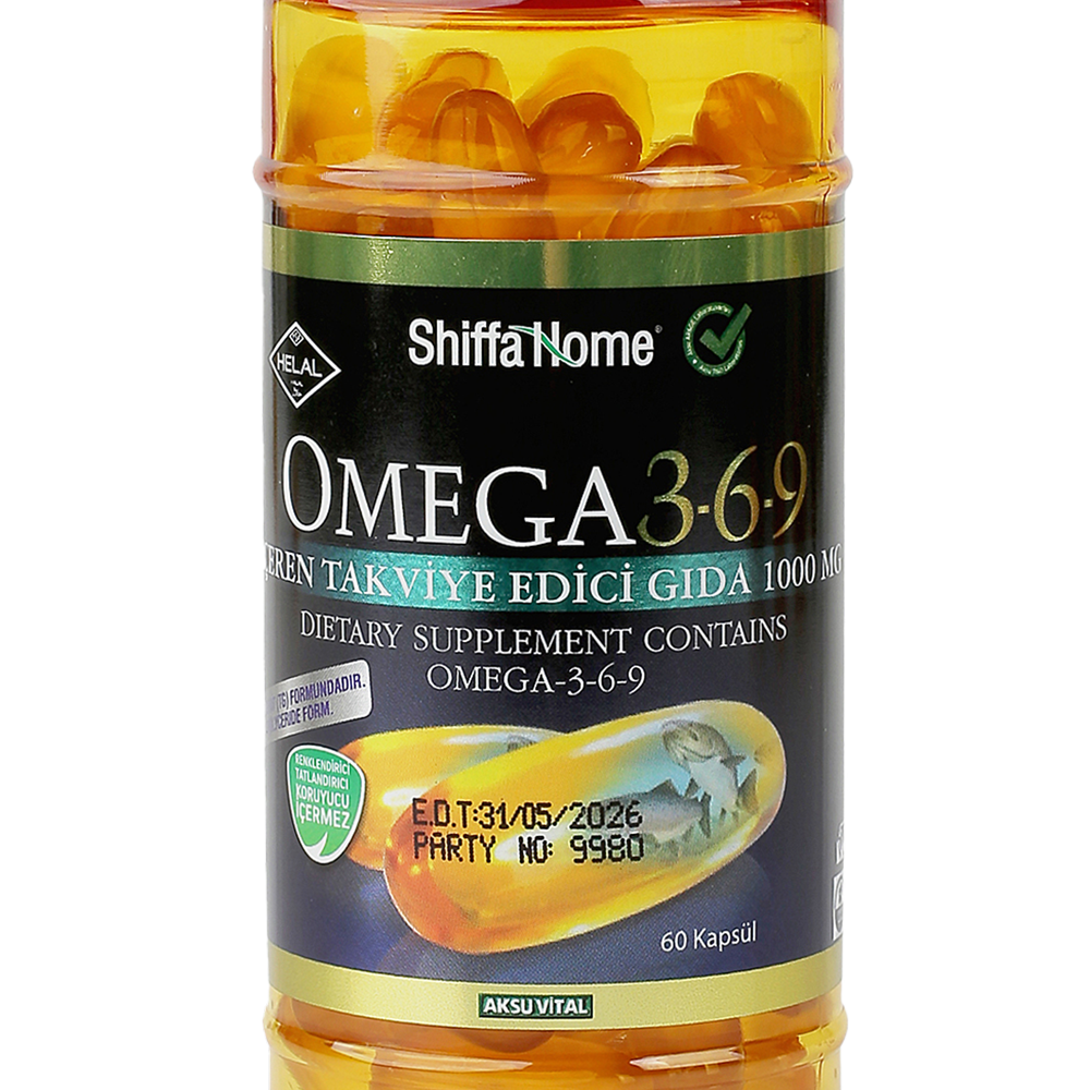 SHF OMEGA 3-6-9 60X1000 SOFTJEL