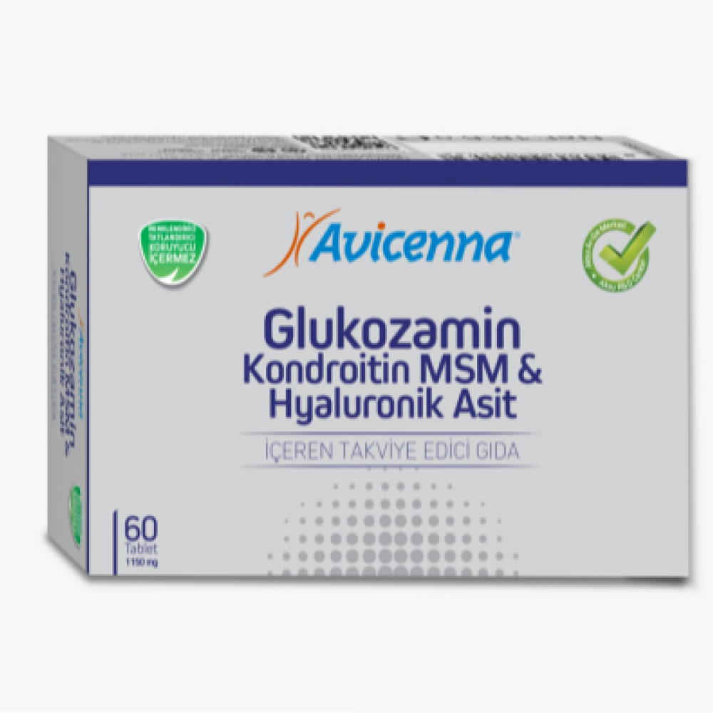 Avicenna Glucosamine Chondroitin MSM 60 Tablet