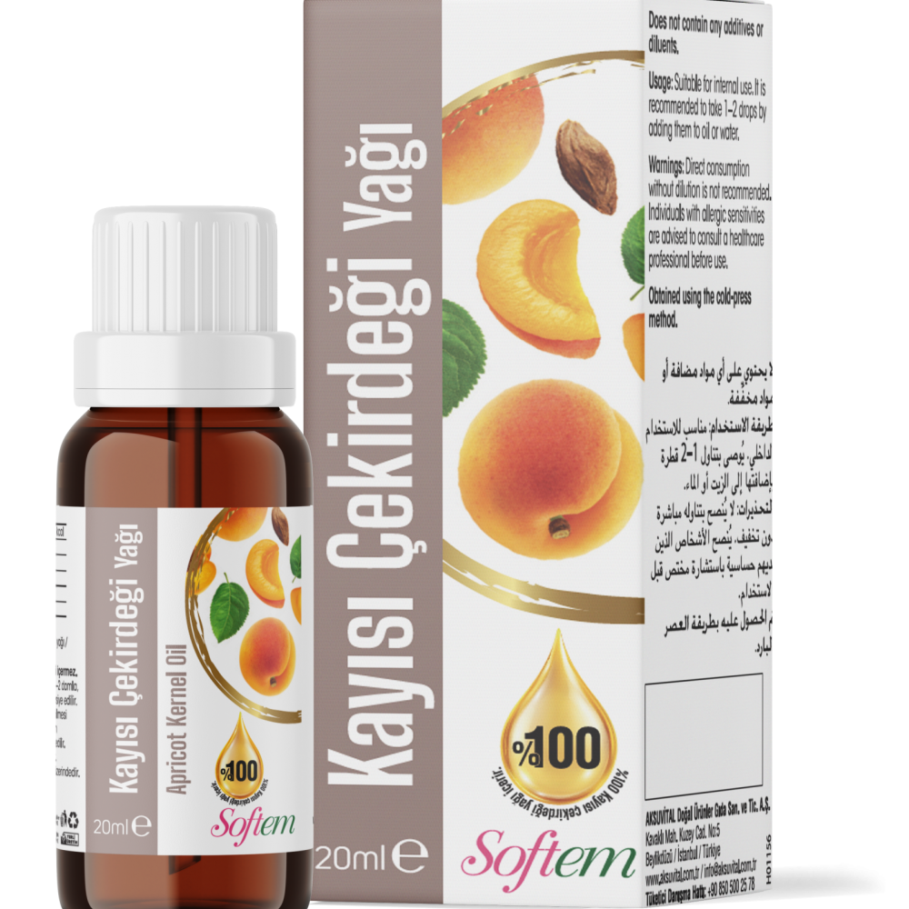 KAYISI ÇEKİRDEĞİ YAĞI 20 ML