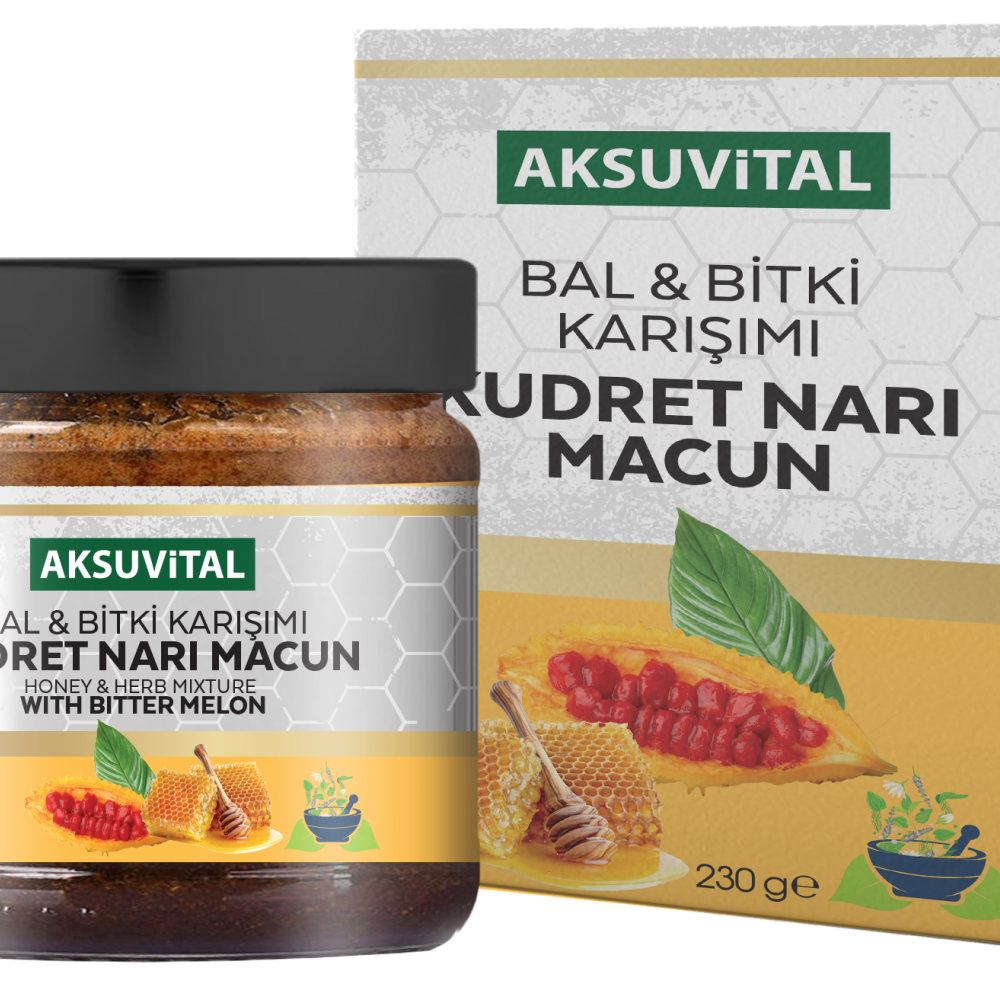 Bal Bitki Karışımı Kudret Narı Macunu 230 gr.
