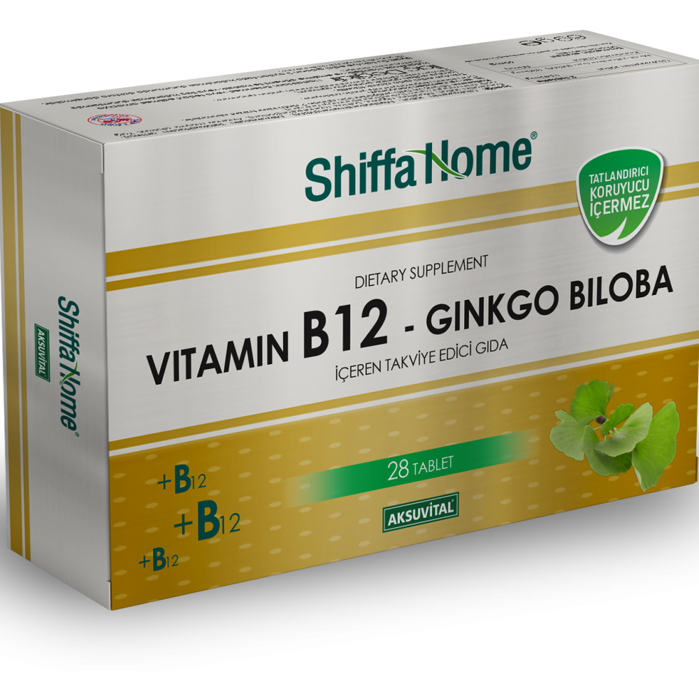 Vitamin B12-Gingko Biloba Tablet