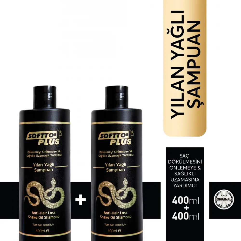 Dökülme Önleyici Yılan Yağlı Şampuan 400ml+400ml