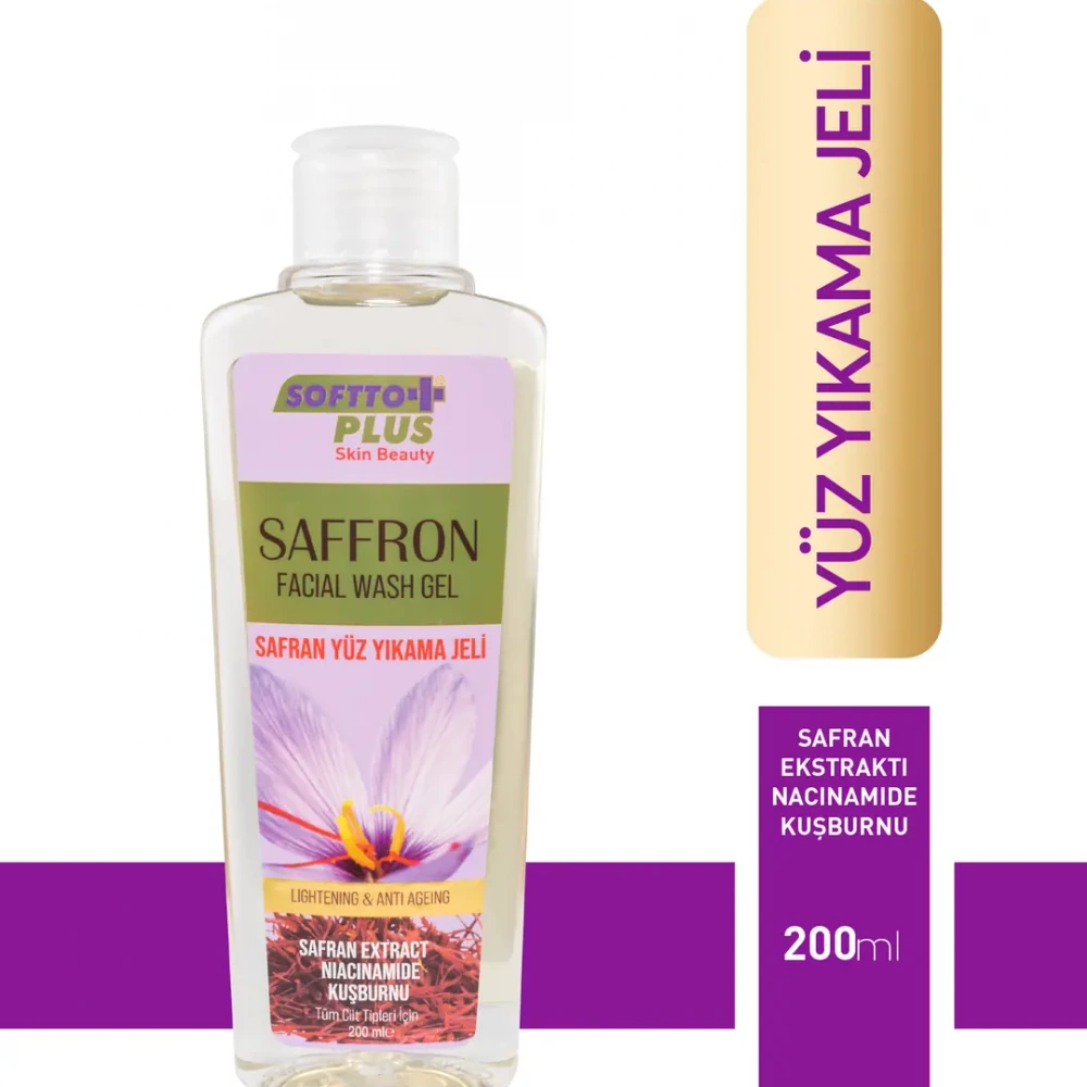 Safran Yüz Yıkama Jeli 200 ml