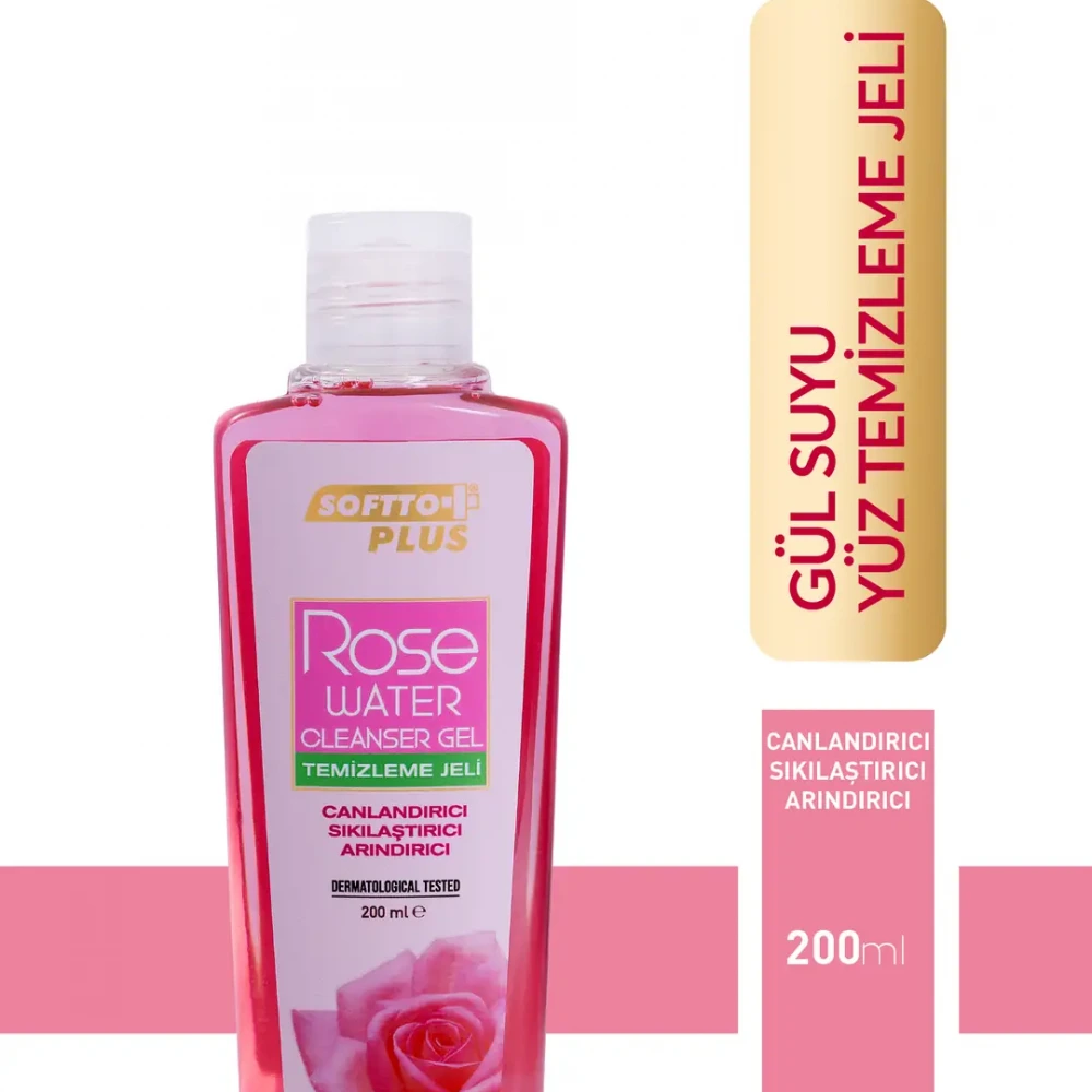 Gül Suyu Yüz Temizleme Jeli 200ml