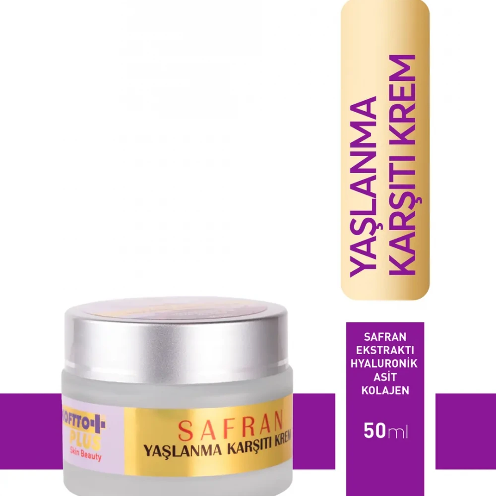 Safran Yaşlanma Karşıtı Krem 50ml