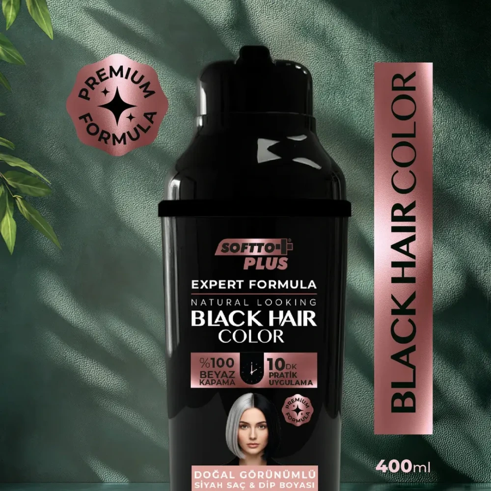 Expert Woman Black Hair Color / Siyah / Kadınlara Özel Yeni Formül