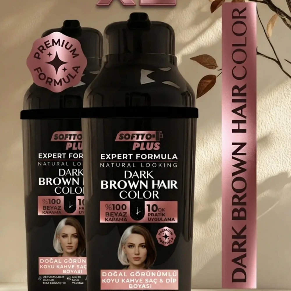Expert Woman Brown Hair Color / Koyu Kahve / 2 Adet / Kadınlara Özel Yeni Formül