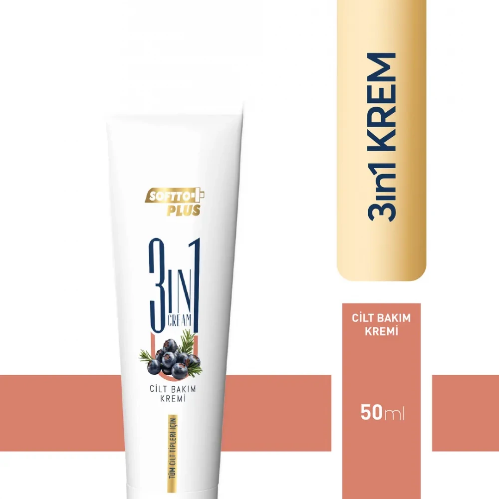 3 in1 Ardıç Katranı Cilt Bakım Kremi 50 ml